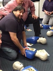 Employee CPR Training at Select Telecom